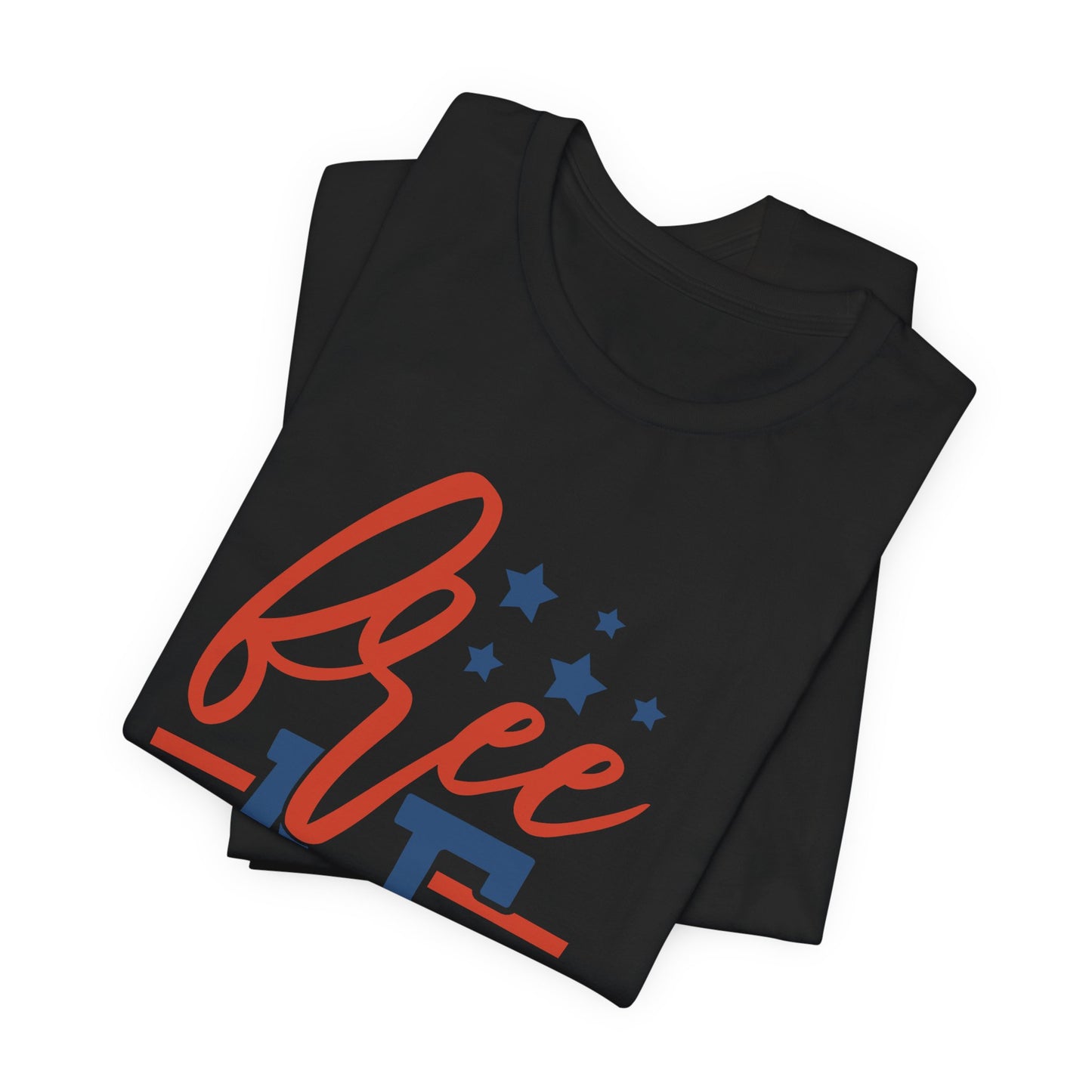 Free AF Tee - Patriotic 4th of July USA Flag T-Shirt