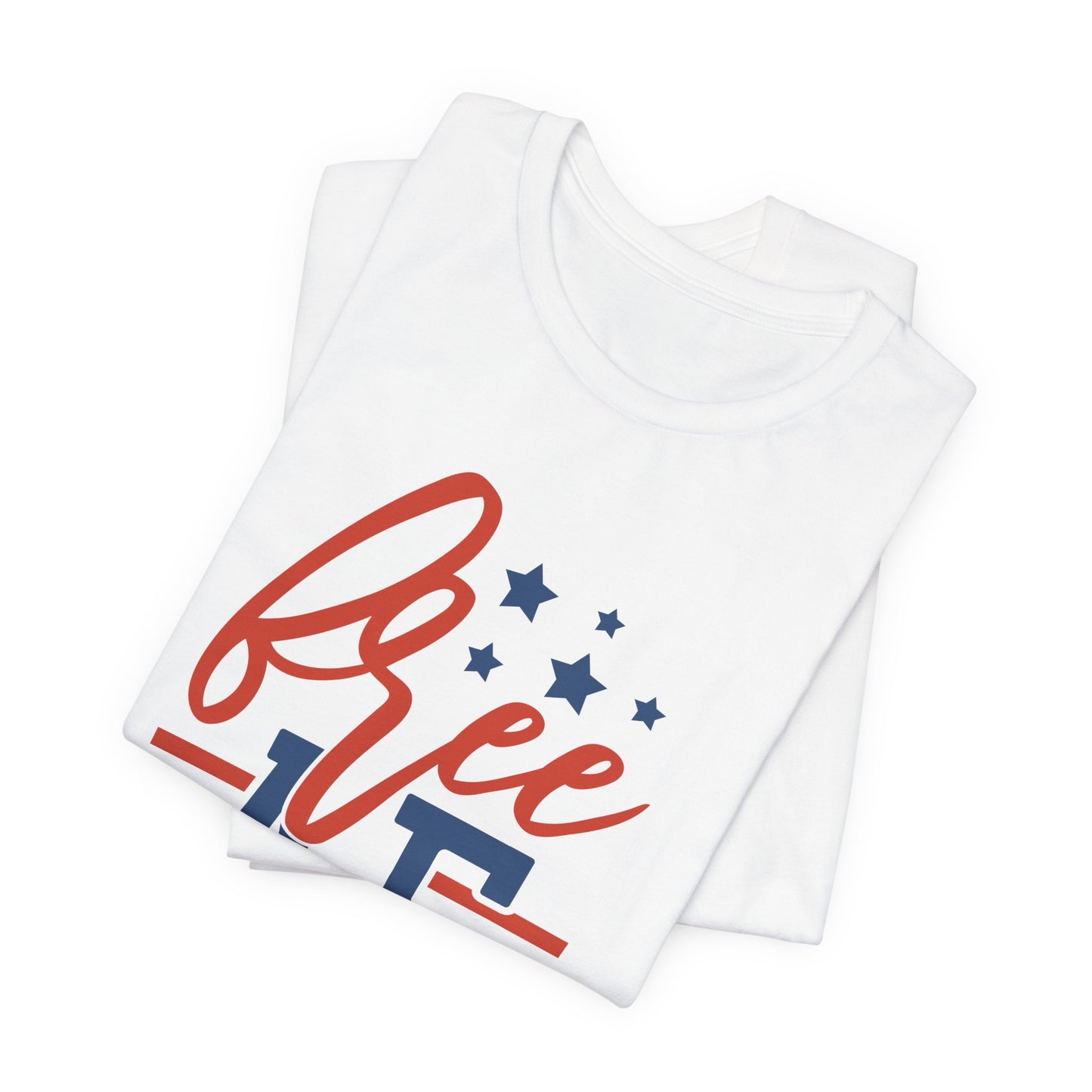 Free AF Tee - Patriotic 4th of July USA Flag T-Shirt