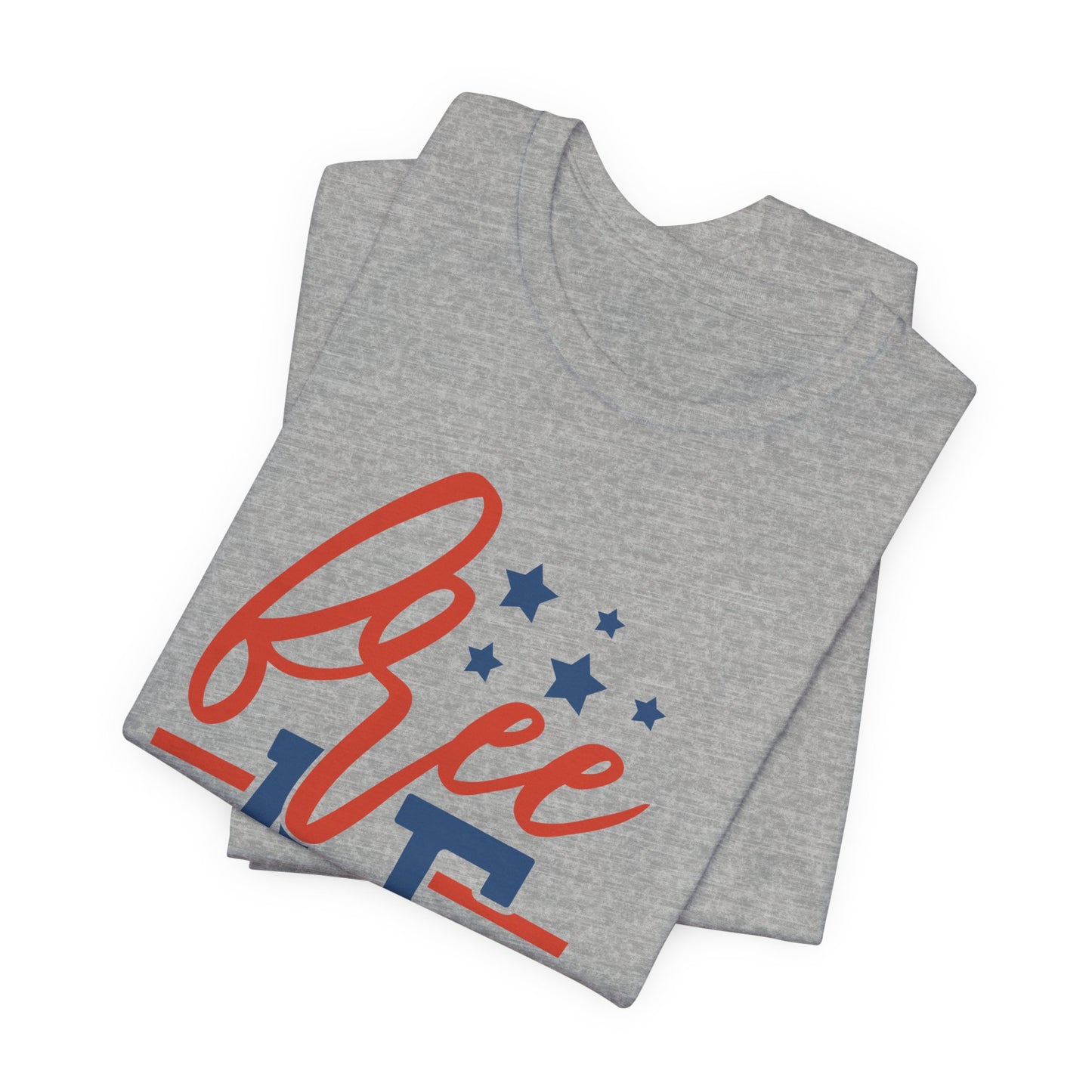 Free AF Tee - Patriotic 4th of July USA Flag T-Shirt