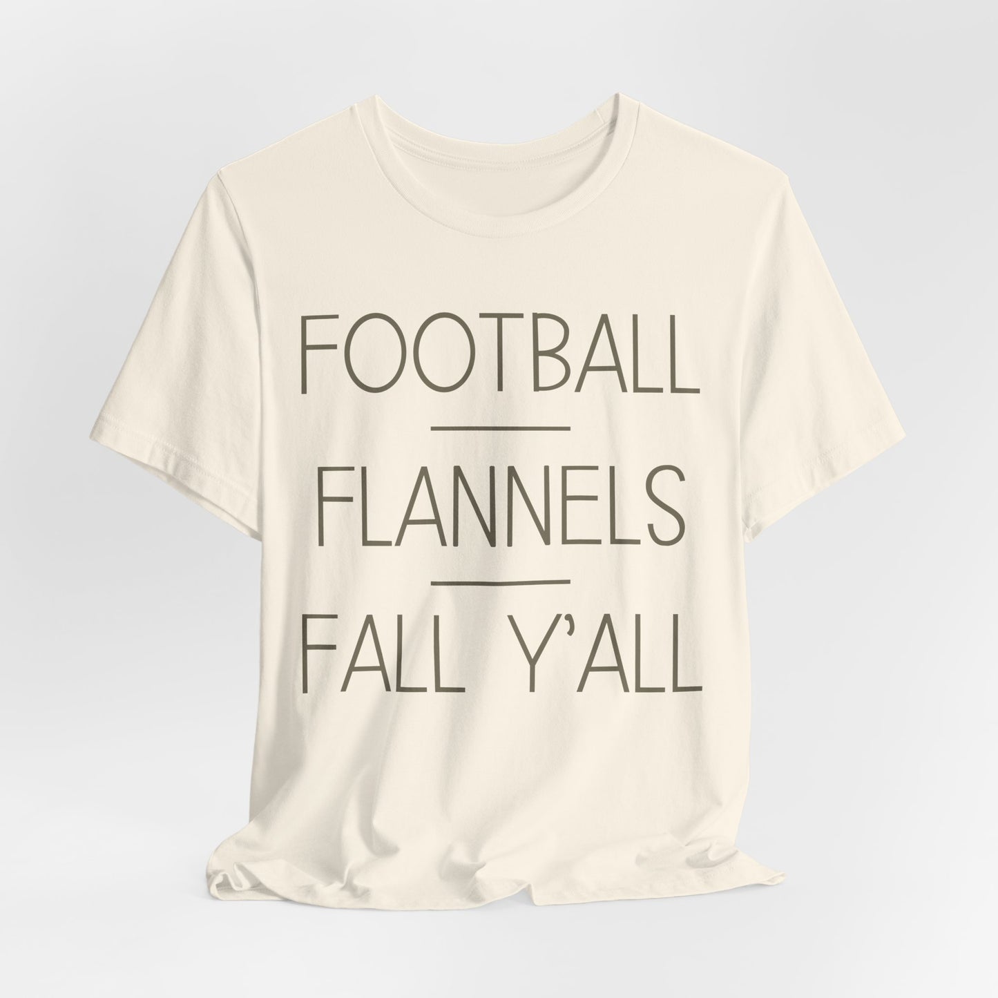 Football Flannels Fall Y'all T-Shirt