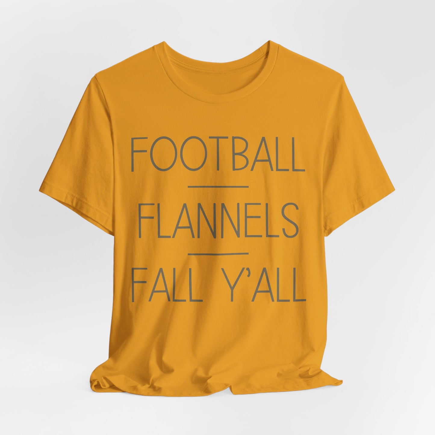 Football Flannels Fall Y'all T-Shirt