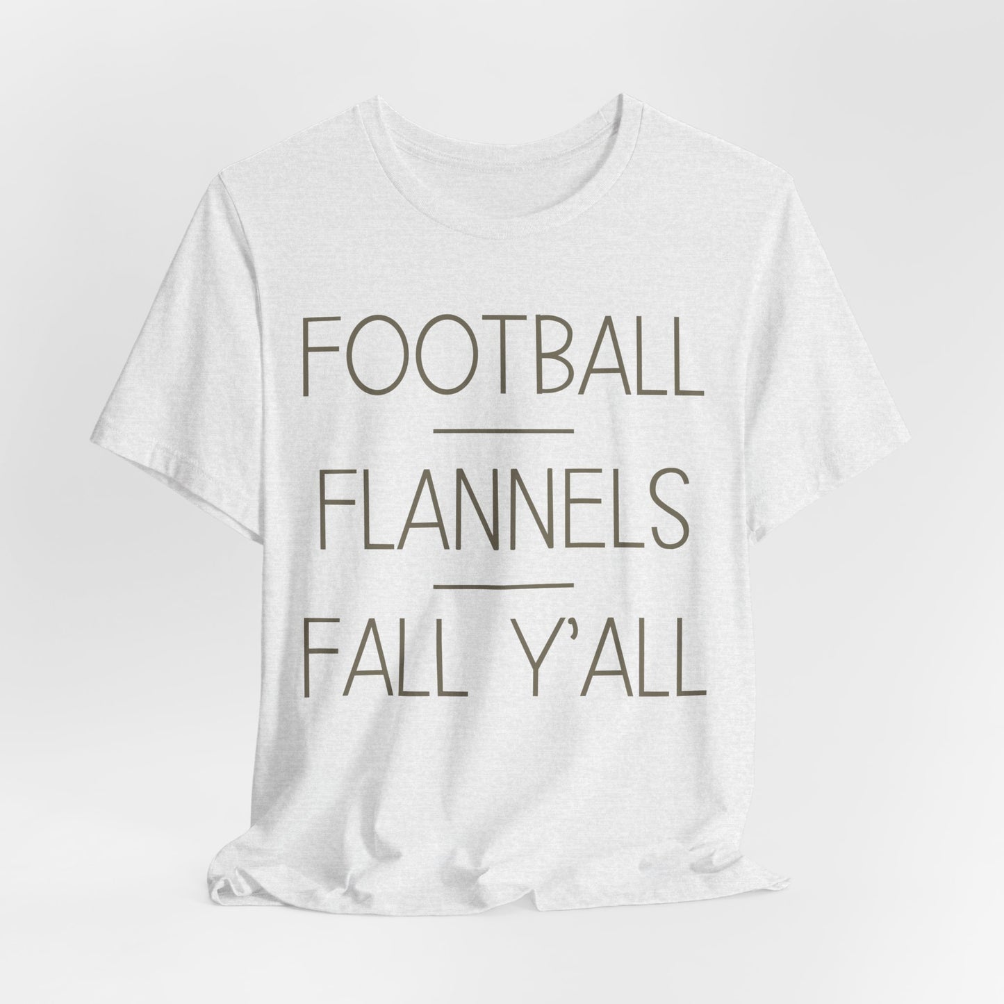 Football Flannels Fall Y'all T-Shirt