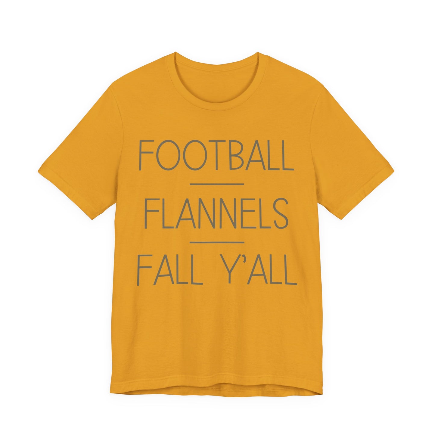 Football Flannels Fall Y'all T-Shirt