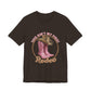 Rodeo Tee — "This Ain't My First Rodeo" Pink Boots & Cowboy Hat Graphic